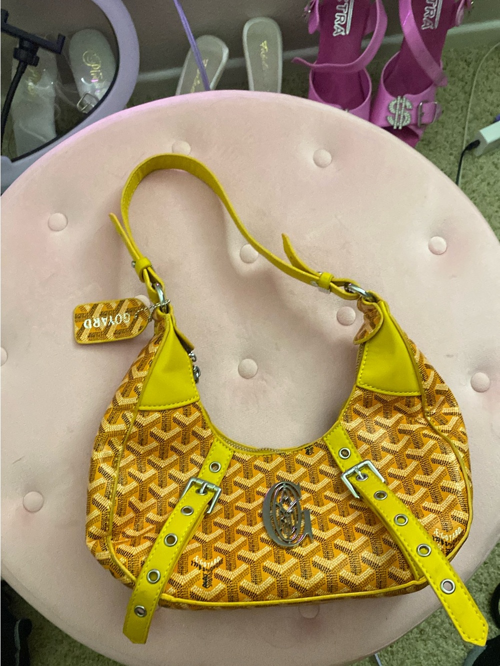 Goyard purse shoulder
